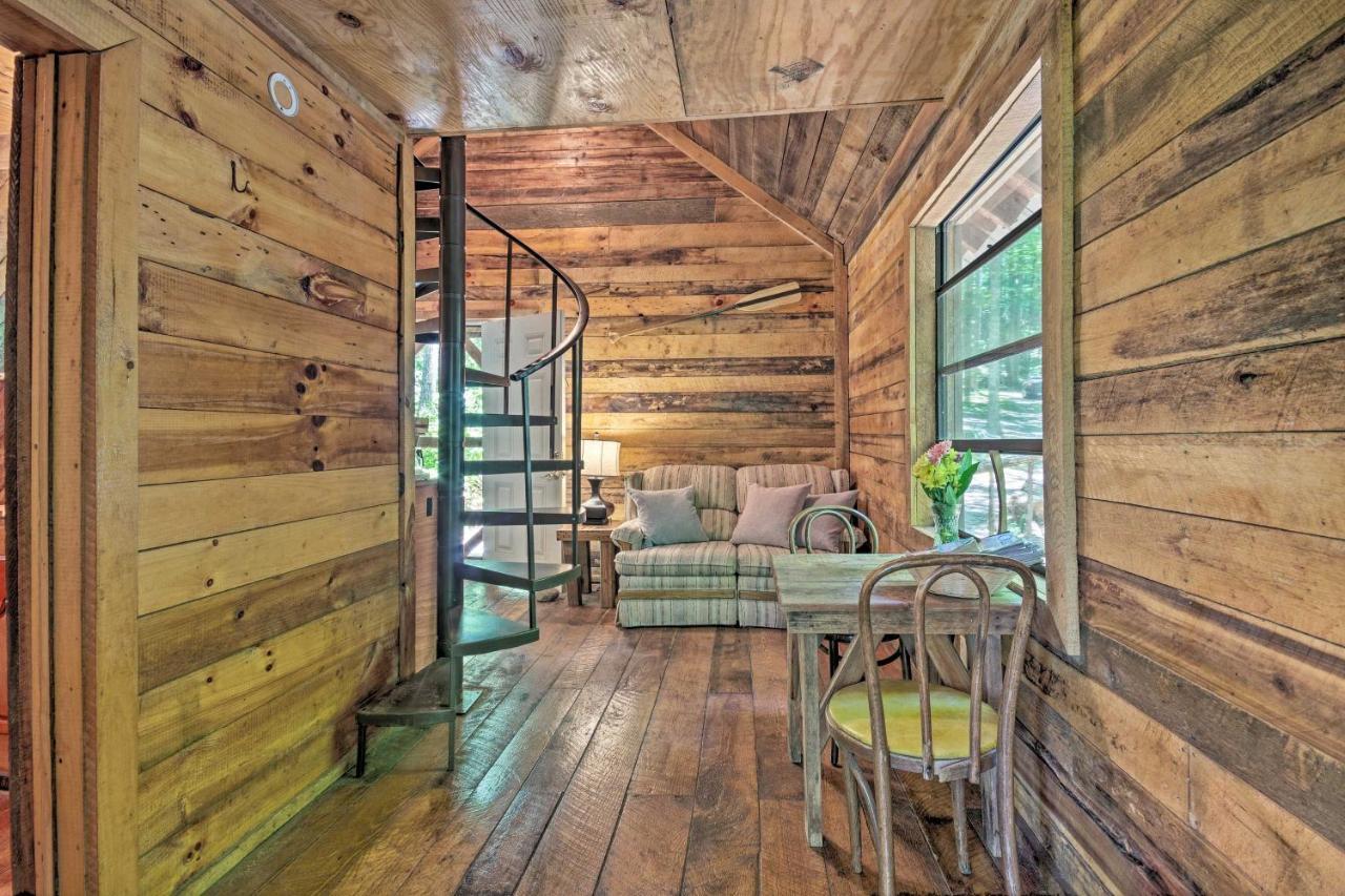 Creekside Cabin With Deck In Pisgah Forest! Barnardsville Exterior foto