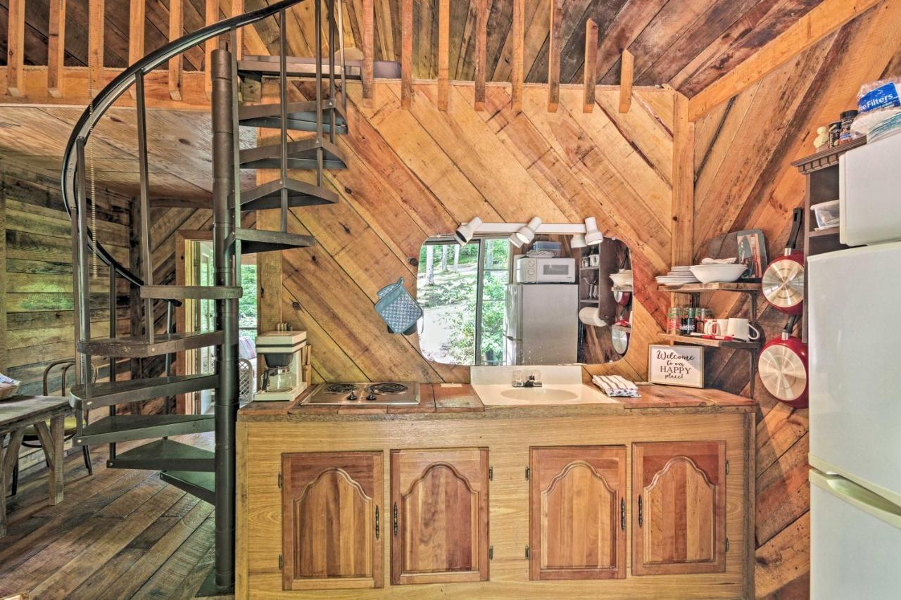 Creekside Cabin With Deck In Pisgah Forest! Barnardsville Exterior foto